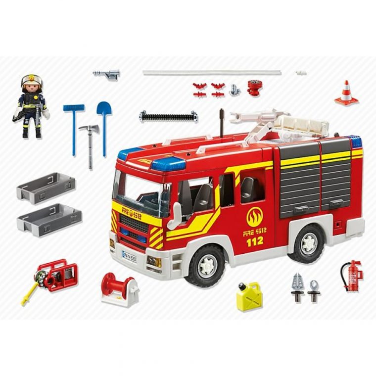 Playmobil Pompier Allemand – Stepindance.fr dedans Camion Playmobil Pompier