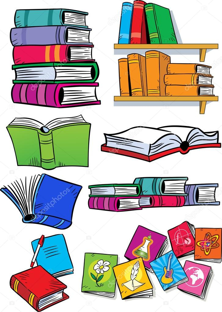 Plusieurs Livres Différents Image Vectorielle Par Verzhy © Illustration avec Dessin De Livre 