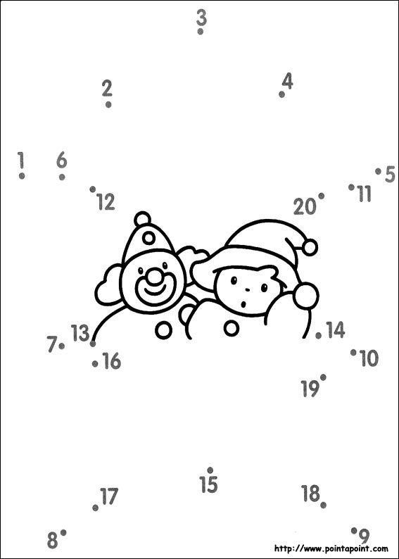 Point À Point - Points À Relier De Noël  Dot Worksheets, Kids Math tout Points A Relier Noel