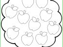 Pommier Avec Pommes À Colorier  La Pomme En Maternelle, Thème Pomme destiné Pomme À Colorier