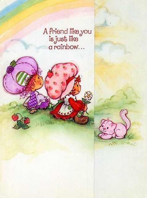 Rainbow  Strawberry Shortcake Characters, Strawberry Shortcake Doll dedans Brouette Hello Kitty 