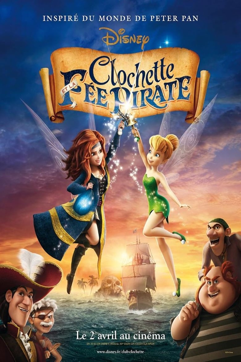 Regarder Le Film Clochette Et La Fée Pirate En Streaming Complet avec Fée Clochette 4 Streaming 
