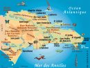 République Dominicaine Montagnes Carte avec Carte De Cuba À Imprimer