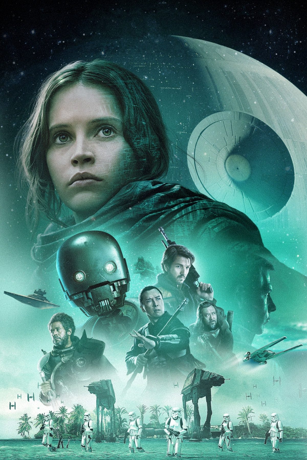 Rogue One: A Star Wars Story (2016) - Posters — The Movie Database (Tmdb) dedans Starwars 1