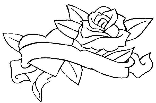 Rose Dessin Facile tout Mes Coloriages.com 