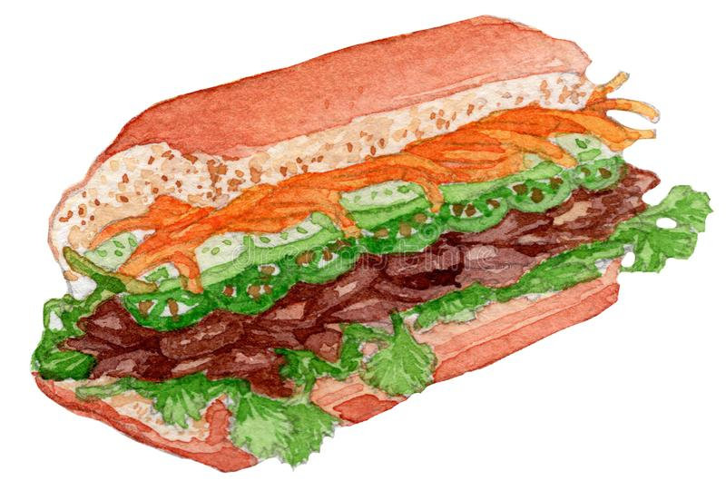 Sandwich Photo Stock. Image Du Nappe, Toast, Dîner, Nourriture - 17417050 intérieur Dessin Sandwich 