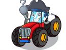 Scène De Dessin Animé Avec Un Pompier À Bord D'Un Gros Camion — Image encequiconcerne Dessin Animé Avec Des Tracteurs