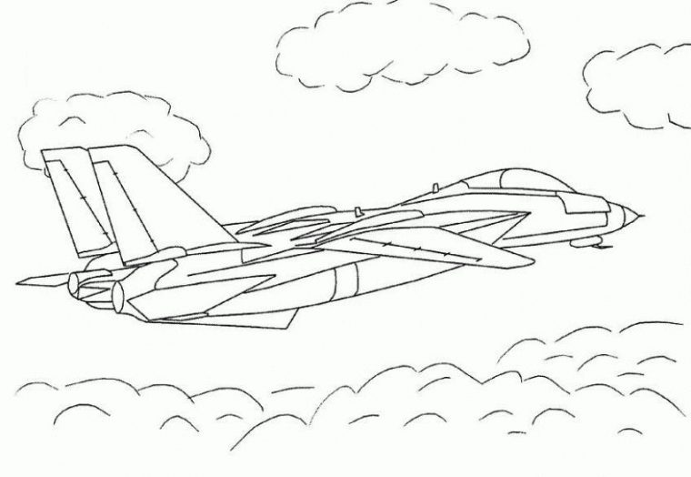 Sélection De Dessins De Coloriage Avion À Imprimer Sur Laguerche à Avion A Colorier