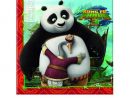 Serviettes En Papier Kung Fu Panda - Monsieur Paillettes tout Tortue Kung Fu Panda