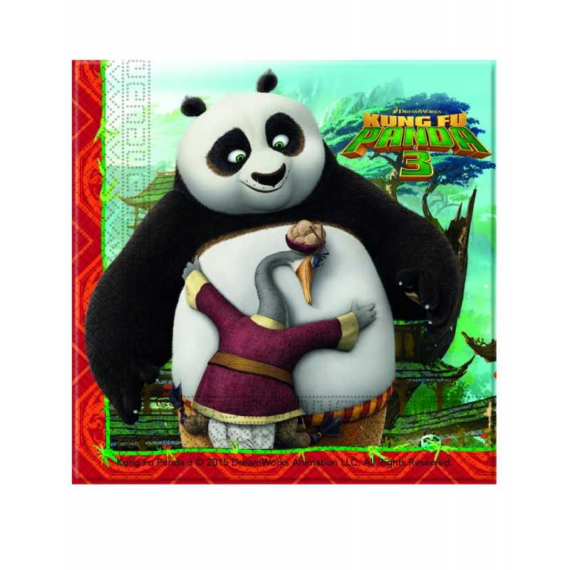Serviettes En Papier Kung Fu Panda - Monsieur Paillettes tout Tortue Kung Fu Panda 