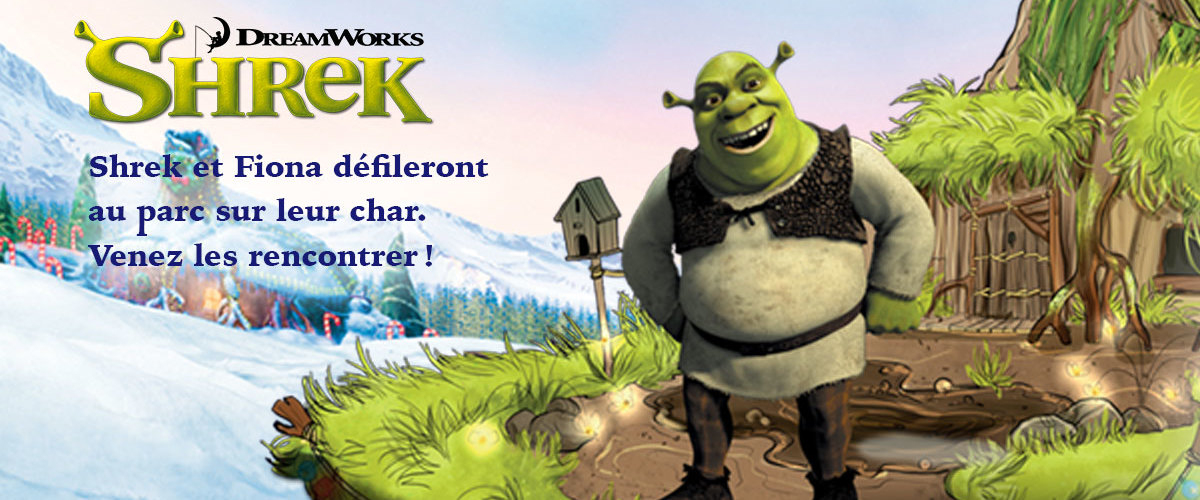 Shrek Et Fiona - Défilé Et Spectacle De Noël À Portaventura tout Musique De Shrek 1 