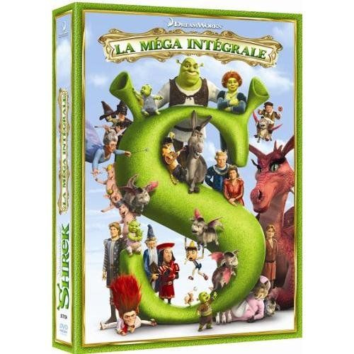 Shrek : La Quadrilogie  Shrek, Coffret Dvd, Dreamworks encequiconcerne Musique Shrek 2