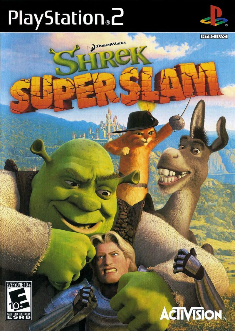 Shrek Superslam (2005) - Jeu Vidéo - Senscritique tout Musique De Shrek 1