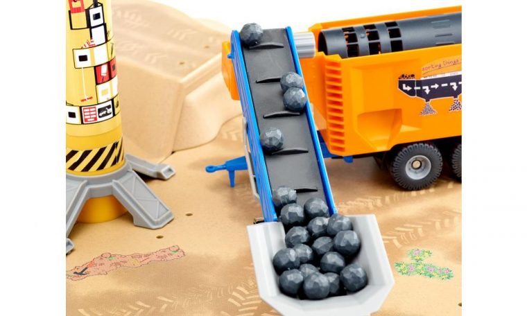 Siku Chantier Avec Tracteur 54 X 54 Cm Brun 9 Pièces (5701) – Internet-Toys à Jeux De Tracteur De Chantier