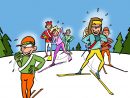 Ski De Fond: Agir - Jeux: Slalom Humain » Mobilesport.ch avec Dessin Ski