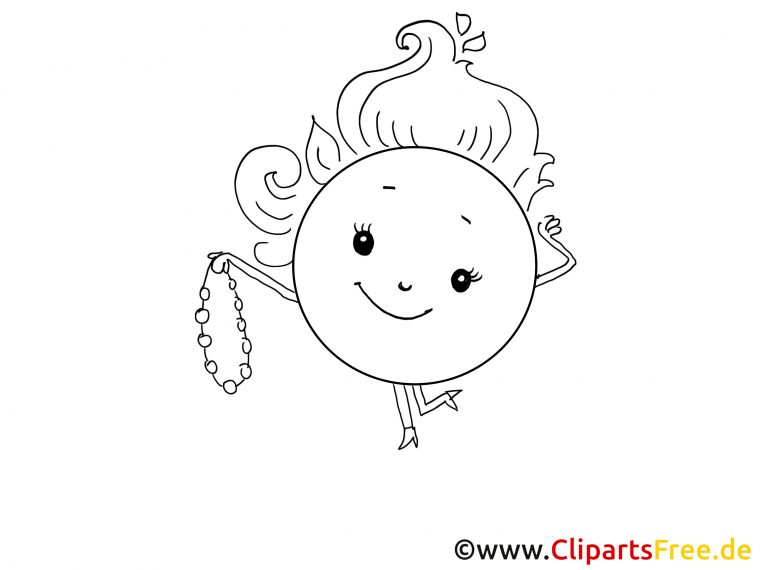 Soleil Clipart – Cartoons Dessins À Colorier – Personnages De Dessins dedans Soleil Coloriage