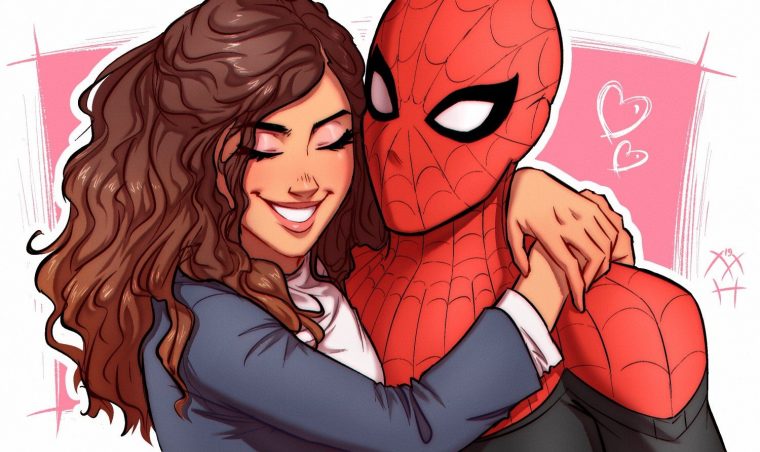 Spidey & Mj  Spiderman Drawing, Spiderman Art, Spiderman intérieur Spider Man Dessin Anime