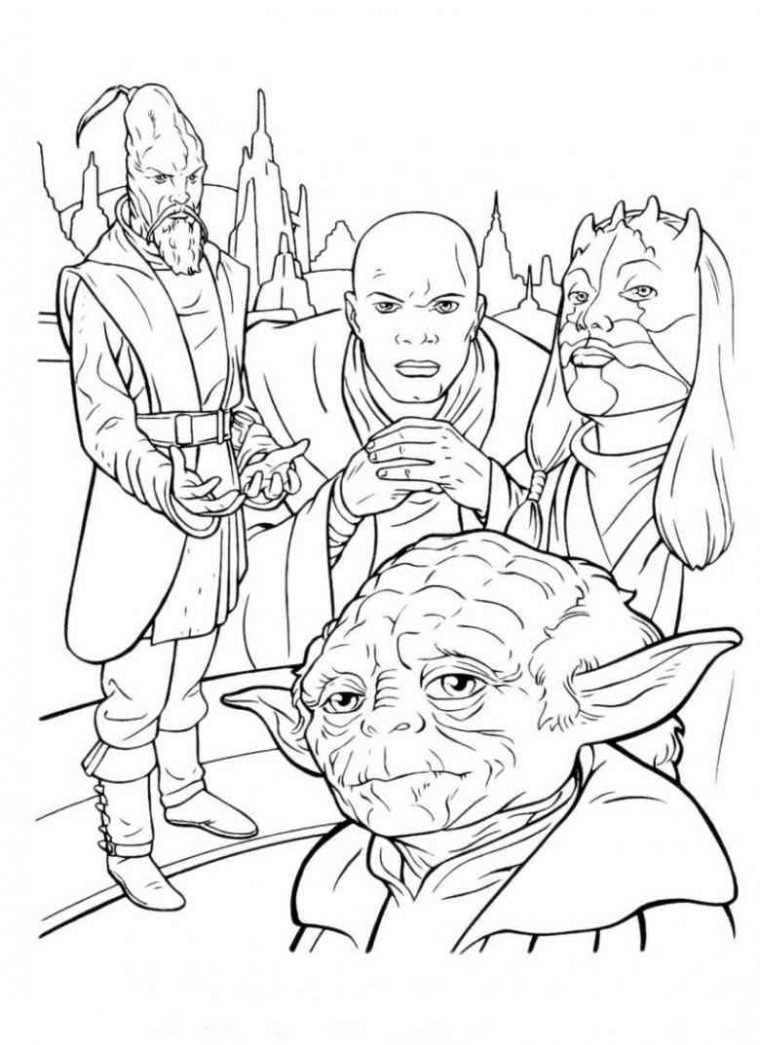 Star Wars 23 – Coloriage Star Wars – Coloriages Pour Enfants concernant Dessins De Star Wars