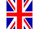 Sticker Frigo Frigidaire Union Jack Drapeau Anglais - Art Déco Stickers dedans Couleur Du Drapeau De L Angleterre