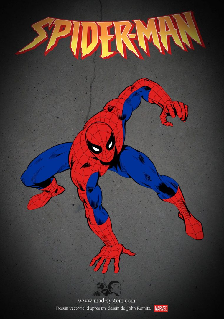 Super Héros – .Mad- System à Dessin Spiderman