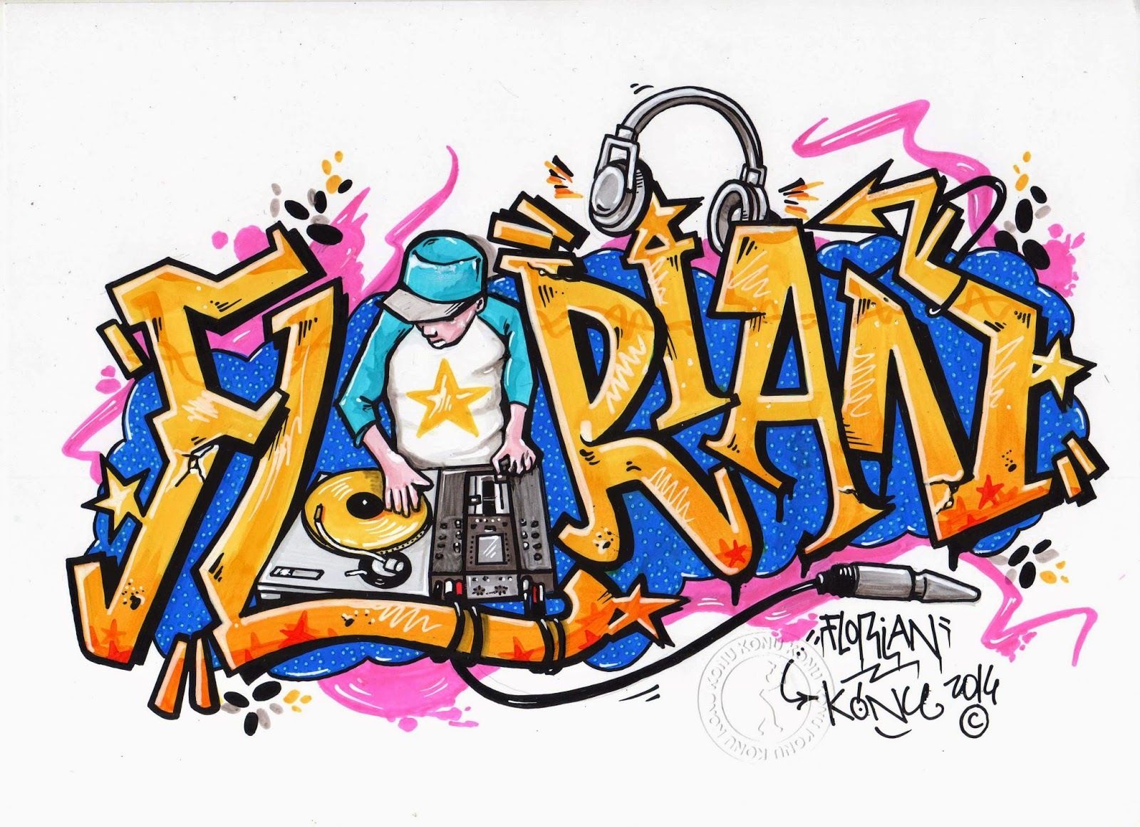 Tag Graff - Histoire Des Arts ,Ni L&amp;#039;Un Ni L&amp;#039;Autre concernant Graffiti Prenom Gratuit 