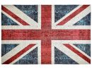 Tapis Drapeau Anglais Plat Imprimé Union Jack destiné Drapeua Anglais