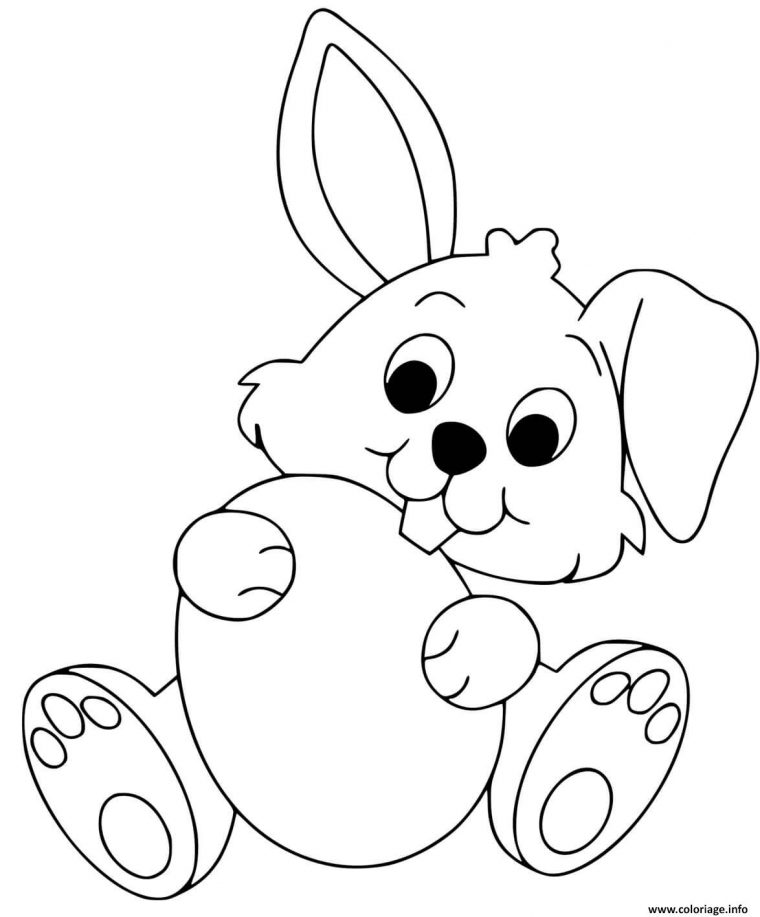 Tete De Lapin Dessin Facile : Lapin Dessin Facile Kawaii Dessin De concernant Coloriage Lapin