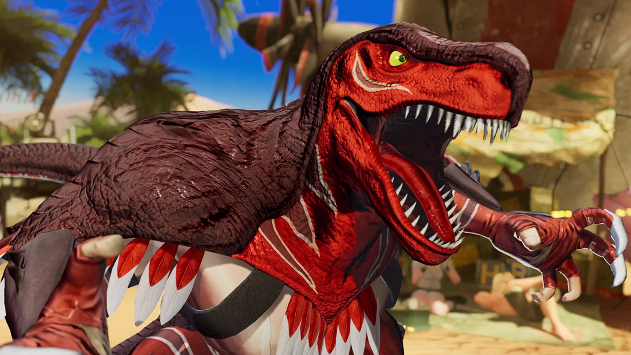 The King Of Fighters Xv King Of Dinosaurs Reveal Trailer - Niche Gamer pour Dino King 