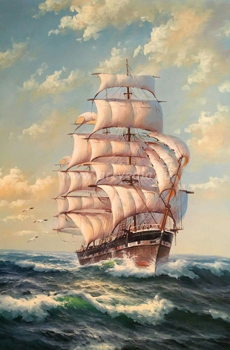 {Title} (Avec Images)  Dessin De Navire, Peinture Bateau, Peinture De à Bateau Dessin 