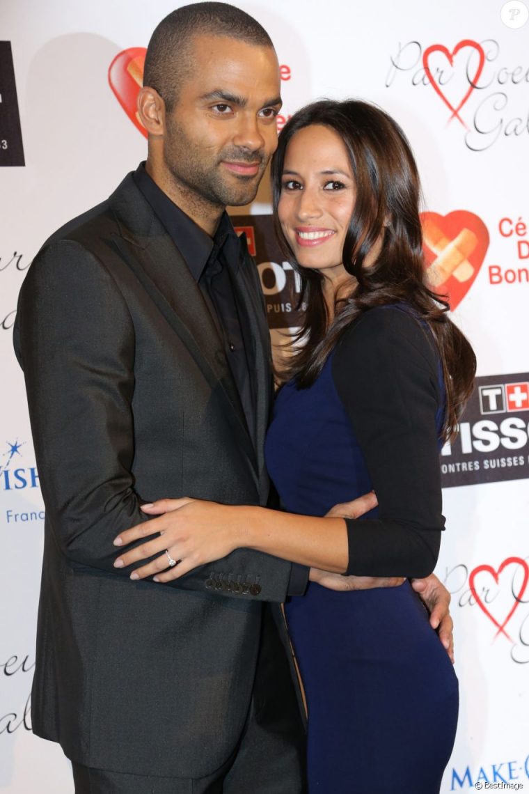 Tony Parker Et Sa Fiancee Axelle Francine – Tony Parker Parraine Le serapportantà Maison De Tony Parker