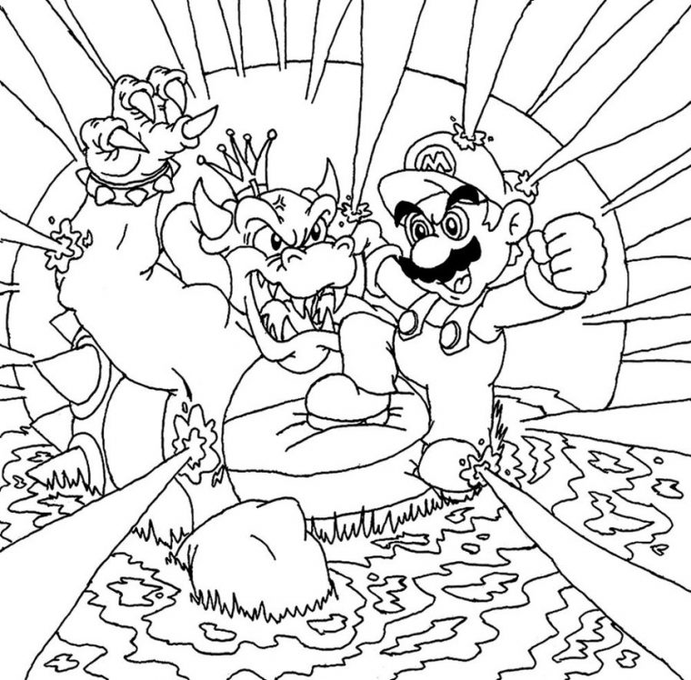 Top28+ Coloriage De Mario À Imprimer Dessin – Basisbeweging pour Dessins De Mario