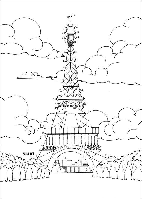 Tour Effeil 567 × 794 Pixels  Coloriage Tour Eiffel, Coloriage à Tour Eiffel Coloriage 