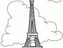 Tour Eiffel : Coloriage Tour Eiffel À Imprimer Et Colorier serapportantà La Tour Eiffel A Colorier