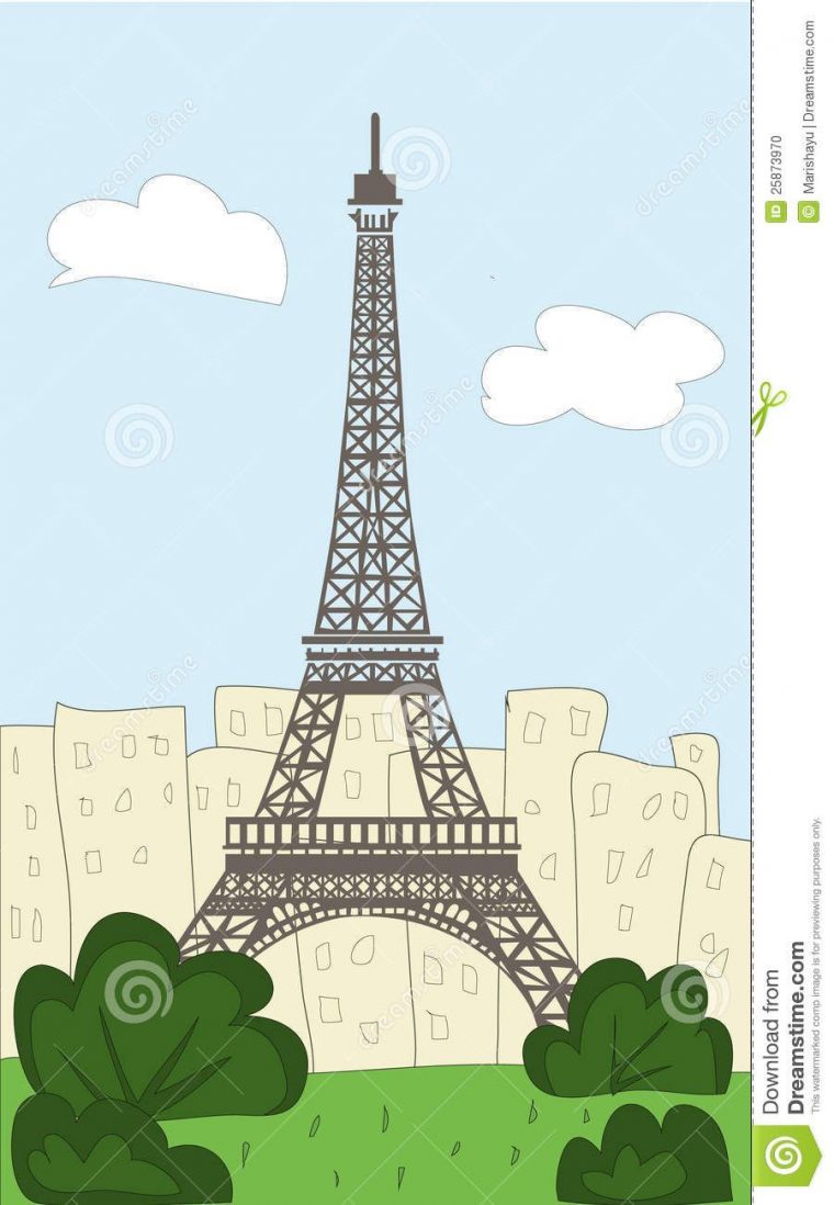 Tour Eiffel Dessin – Recherche Google  Tour Eiffel Dessin pour Dessin De Tour