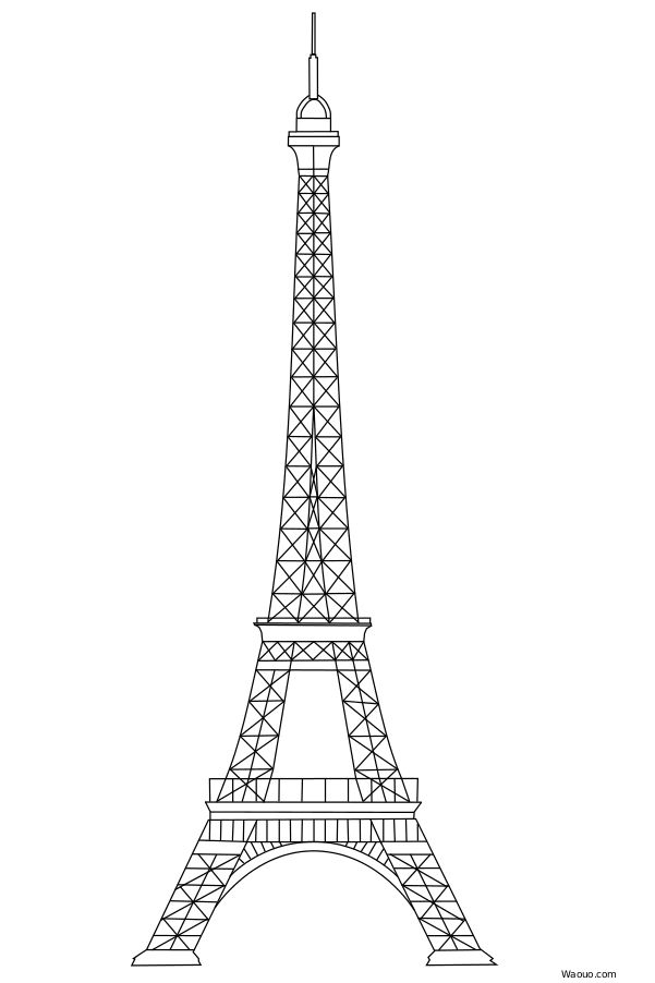 Tour Eiffel Dessin » Vacances - Arts- Guides Voyages pour Dessin De Tour