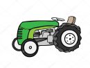 Tracteur Machine Agricole Dessin Animé Image Vectorielle Par Tawesit encequiconcerne Dessin Animé Avec Des Tracteurs