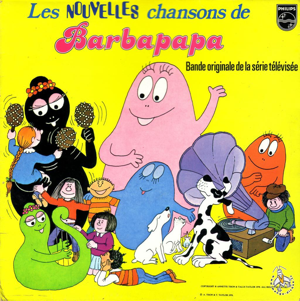 Tv Series And Cartoons Records Les Nouvelles Chansons De Barbapapa avec Video De Barbapapa