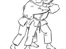 Uki-Goshi  Coloriage Judo, Coloriage, Judo tout Coloriage De Judo