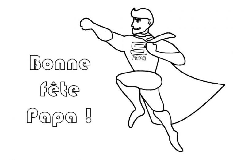 Un Super Coloriage Pour La Fête Des Pères – Le Mag : Family Sphere serapportantà Je Veux Colorier