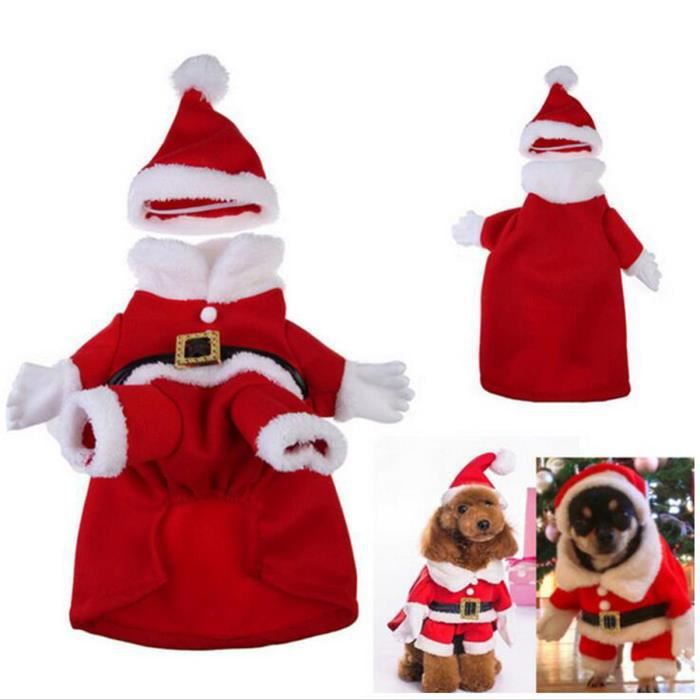 Vêtement  Manteau Chien, Déguisement Noël Pour Petits Chiens, Animal tout Chien Noel 