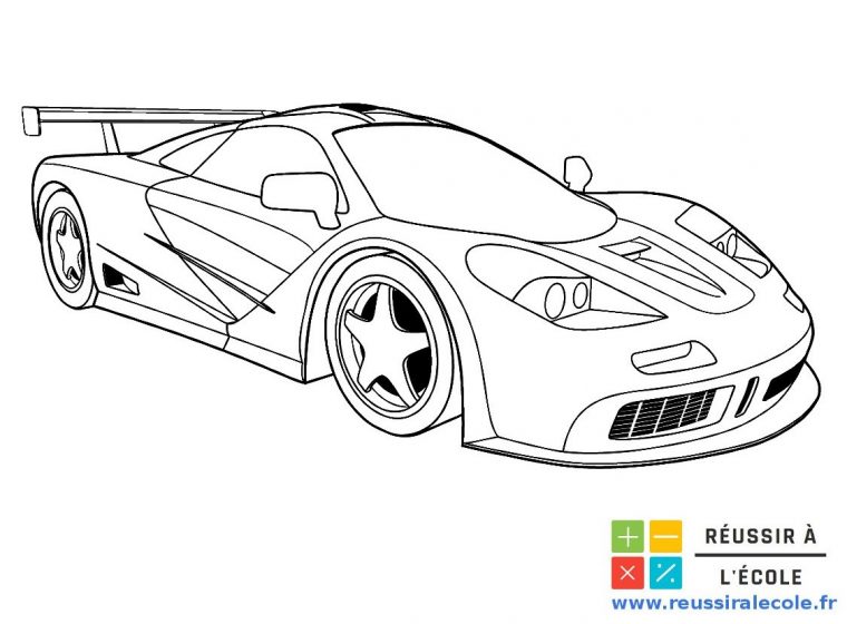 Voiture Coloriage  Coloriage Vehicule Dessins De Vehicules A Imprimer destiné Voiture Dessin Simple