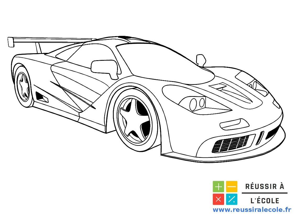 Voiture Coloriage  Coloriage Vehicule Dessins De Vehicules A Imprimer destiné Voiture Dessin Simple 