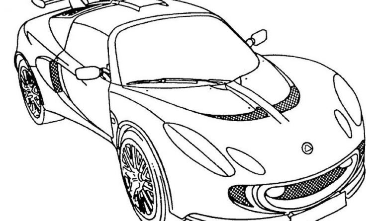 Voiture De Course Coloriage Impressionnant Photos Coloriage Porsche À à Dessin De Voiture De Course À Imprimer