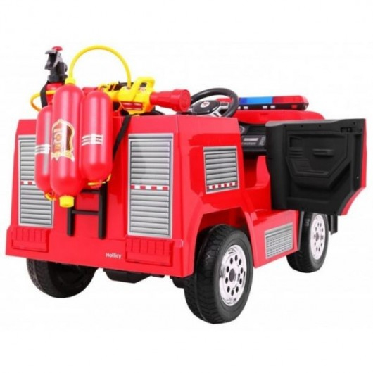 Voiture Électrique Enfant Cabriole Pro Pas Cher : Camion Électrique 12V encequiconcerne Pompier Pour Enfant