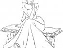 Walt Disney Coloring Pages - Princess Cinderella - Walt Disney tout Princess Coloriage