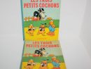 Walt Disney - Les Trois Petits Cochons - Hc Met Stofomslag - 1E Druk serapportantà Les 3 Petit Cochons Disney