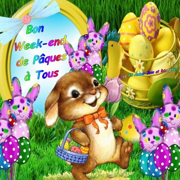 Week End Paques, Gif Joyeux Anniversaire, Lapin De Paques encequiconcerne Images Cloches De Pâques Gratuites 