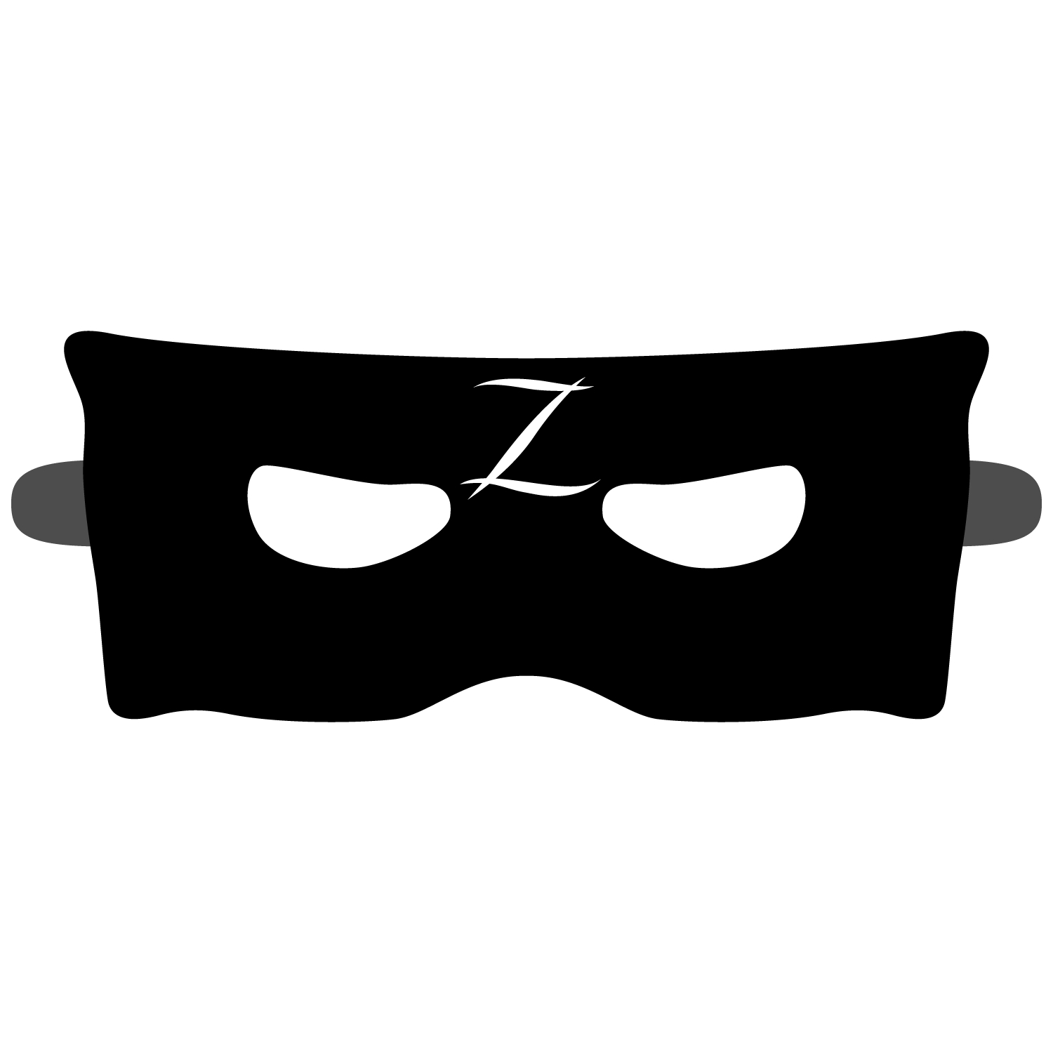 Zorro Mask Template  Free Printable Papercraft Templates pour Masque De Zorro À Imprimer 