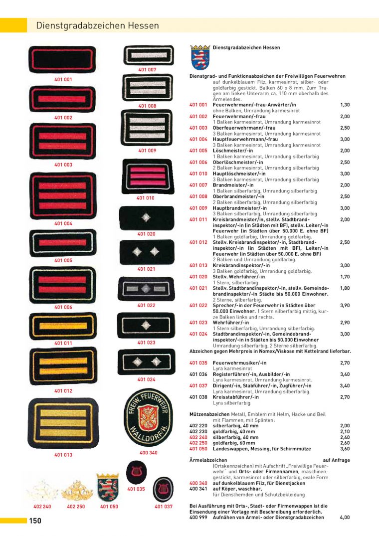 feuerwehr hessen dienstgrad