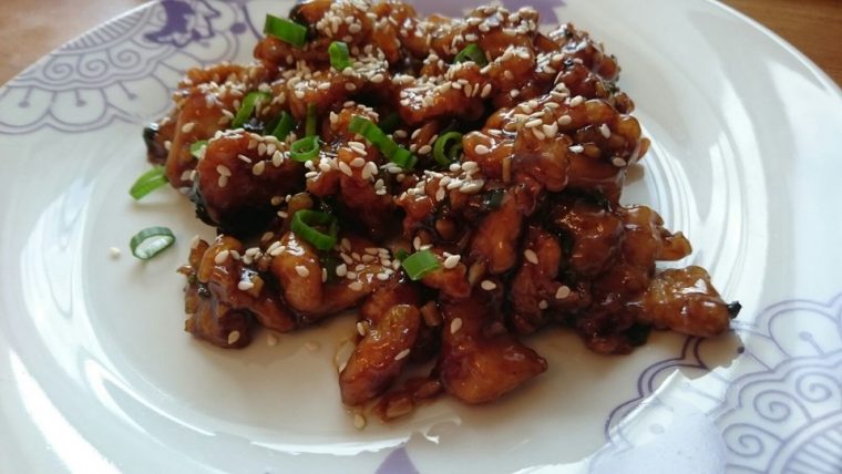 gebratenes huhn chinesisch